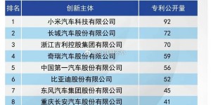 【EV扑克】小米汽车座舱与电机专利进入国内前三 仅次于这两家