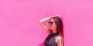 【EV女孩】台北妹子出國去！「爆乳比基尼」度假超火辣！平常自拍也沒在客氣！