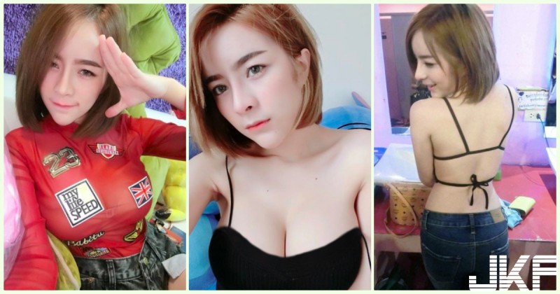 好壞！F奶「白皙爆乳妹」肩帶不小心滑落！超猛「邪惡畫面」沒有極限…