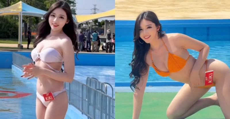 絕美身材！性感女神《謝立琪Kiki》出征日本收服當地粉絲