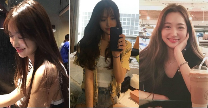 素人正妹再一發！「可愛隱乳妹」白色背心兩球乳形狀好明顯！心跳加速戀愛啦