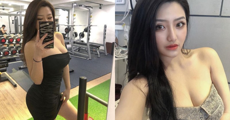 穿阿捏去健身房真的母湯！正妹「Gina」平口洋裝當運動服 超凶狠曲線直接看呆