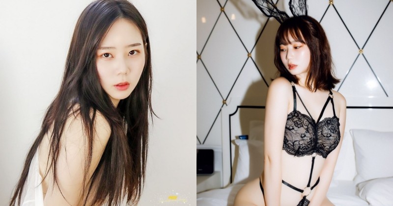 天使臉孔的優質正妹「뮤아」，骨子裡暗藏性感小惡魔，美胸嫩尻缺一不可！