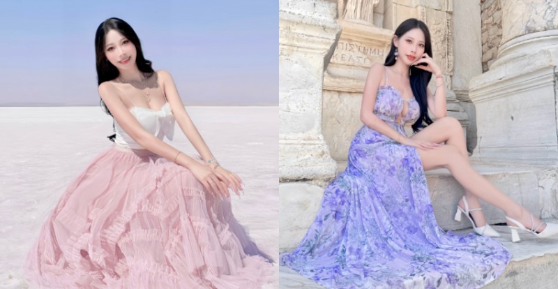 性感小野馬《玟妡 WenHsin》土耳其旅遊展現過人美貌！