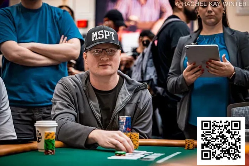 【EV扑克】A-high泡沫线抓鸡保命翻倍，赢下WSOP主赛生死战