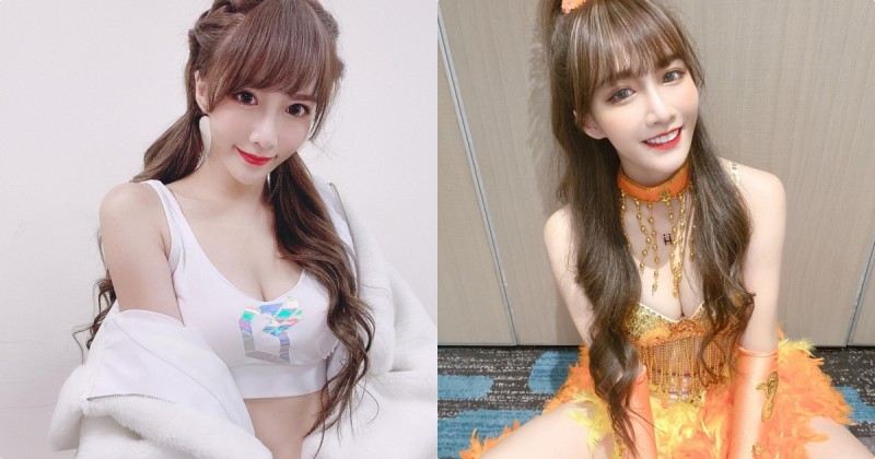 正妹「Milk牛奶」森巴造型太誘人，「白皙的雪白美乳」太搶鏡！