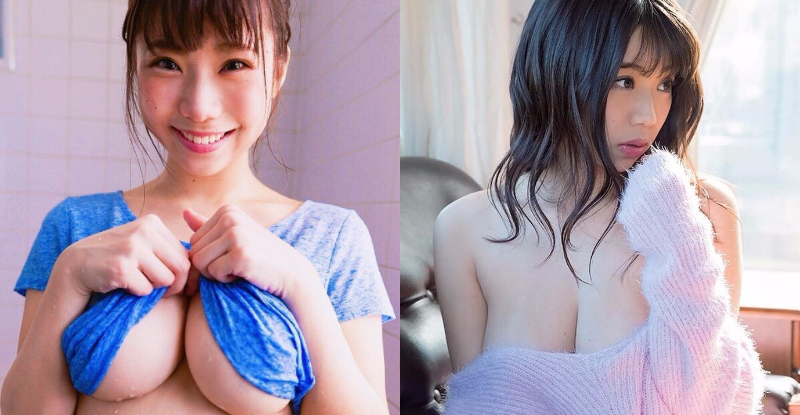 「乳牛妹」野外極限露出！渾圓奶球超Q彈　湊在一起做成布丁奶茶啊！