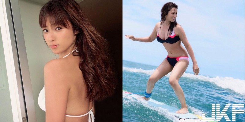 老妹最後的夏天！深田恭子海邊「狗爬式頂翹臀」賣騷　比基尼「濕身誘惑」大解放