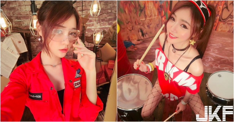 超極品！甜美「搖滾系女孩」完美顏值太誘人！滿滿的「迷人氣質」畫面好犯規…