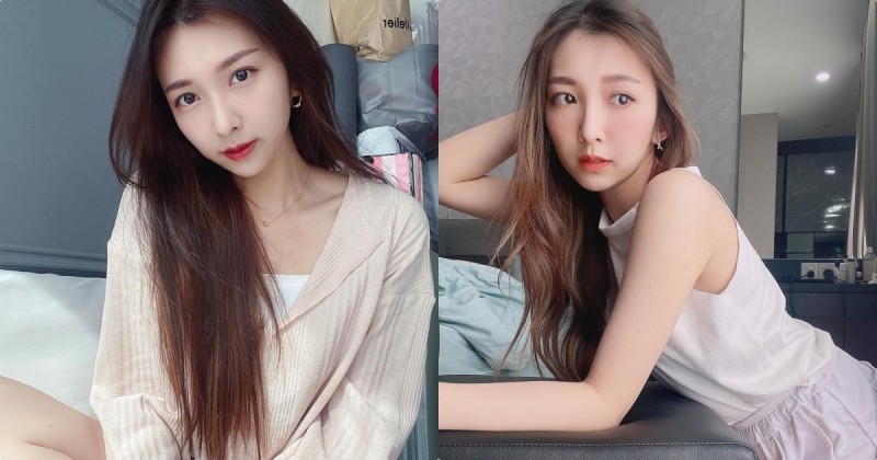 純情小姐姐「迷人電眼好勾人」，小露香肩「曲線超性感」！