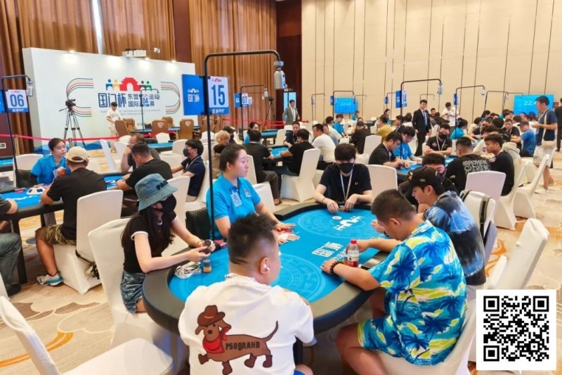 【EV扑克】国门杯·防城港 | 正式开赛！开幕赛333人次参赛59人晋级下一轮，颜豪俊、姚远分别领跑预选赛A/B组
