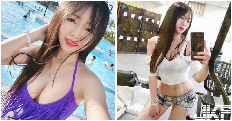 泳池正妹「車頭燈超大顆」，身份超狂是「台積電正妹」，網友瘋求認識…