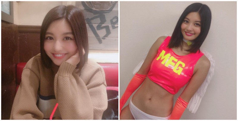 上班當OL下班小惡魔！日本「最正上班族」林ゆめ車展火辣登場，下半身穿太少了啦！