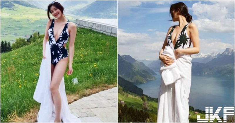 氣質大方「美乳歐膩」好漂亮！「渾圓雪白」中路大開完美溢出！這個弧度太兇了！