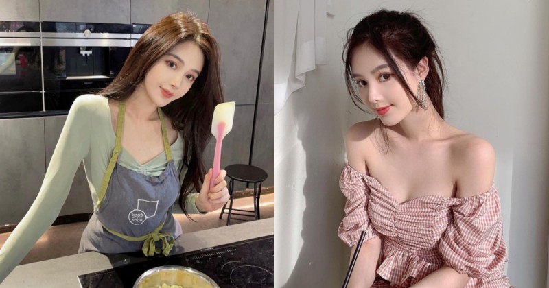 天菜級「氣質小廚娘」魅惑眼神好撩人！性感曲線實在讓人心動