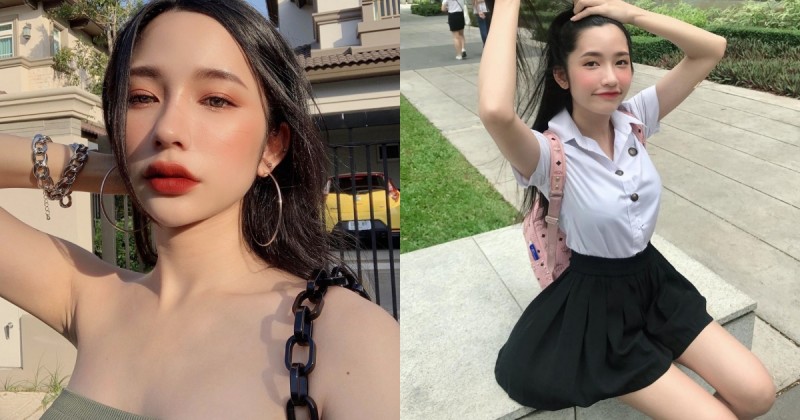 反差驚人！「清純學生妹」下課後兼任超夯麻豆，「媚眼豐唇」和窈窕身材猛吸50萬粉絲…