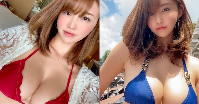 比基尼女神「ほのか」哈密瓜奶超大顆，用兩粒「超兇乳球」打天下！